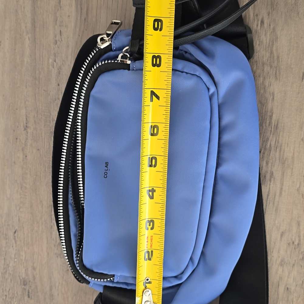 Colab Blue and Black Belt Bag - Picture 9 of 10